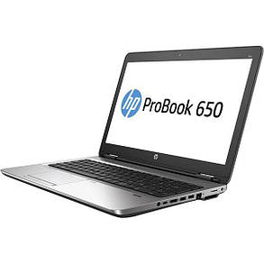 Б/в Ноутбук HP ProBook 650 G2 15.6" 1920x1080| Core i5-6200U| 8 GB RAM| 240 GB SSD| HD 520, фото 2