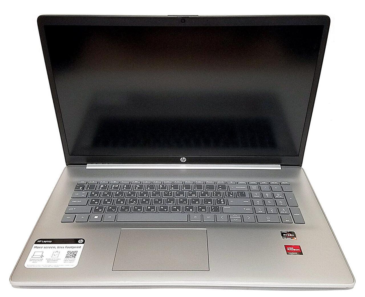 Б/в Ноутбук HP 17-cp2033dx 17.3" 1600x900| Ryzen 3 7320U| 8 GB RAM| 256 GB SSD| Radeon 610M