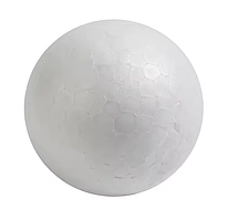Куля з пінопласту, D 6 см, арт 019015, білий, 1 шт, Білий