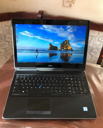 Б/в Ноутбук Б-клас Dell Precision 7510 15.6" 1920x1080 FullHD| i7-6820HQ| 16GB RAM| 256GB SSD| Quadro M1000M 2GB, фото 1