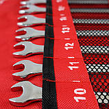 Набір комбінованих ключів 20 одиниць, Cr-V, MAXION MXTL- FC20, (6-32мм), фото 4