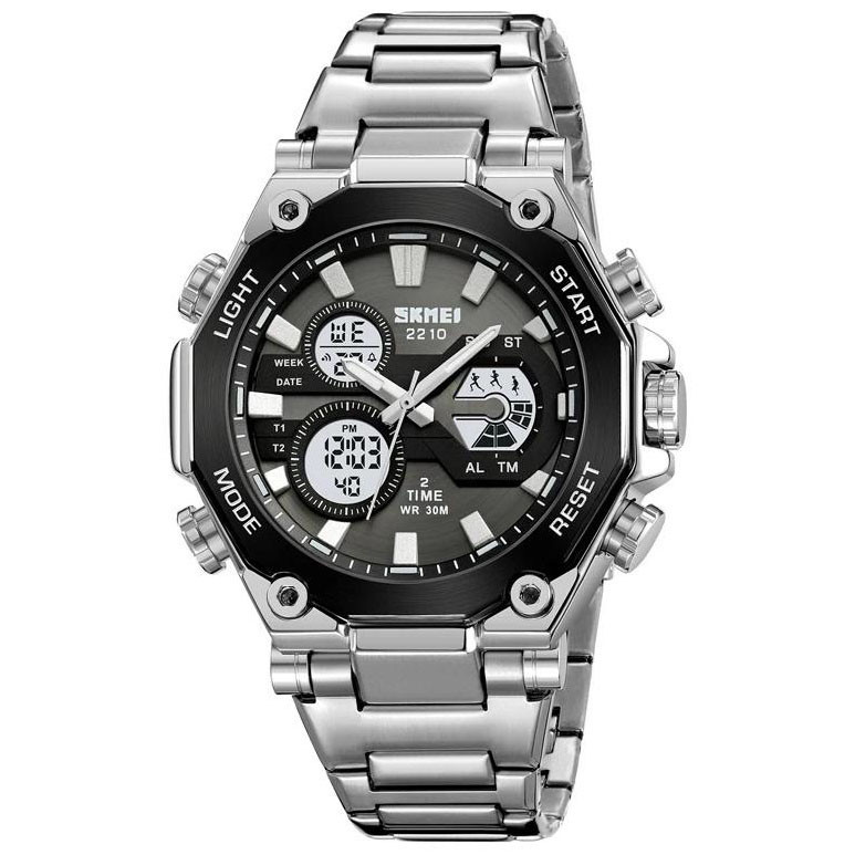 Годинник наручний чоловічий SKMEI 2210SI OR-14, фото 1