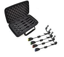 Набір електронних свінгерів Weida SW28-4 Black на штанзі у кейсі 4 шт