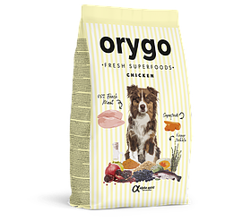 Напіввологий корм ORYGO для дорослих собак з курятиною та морквою 8 кг