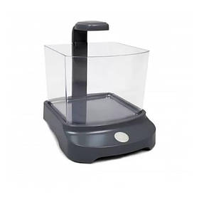 Акваріум для рибки півника Hailea E-05 графіт, 1.8 л