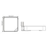 IP-відеореєстратор 4-канальний 8Mp TVT TD-3004H1-4P-A1L (40-64) з 4 портами PoE, фото 3