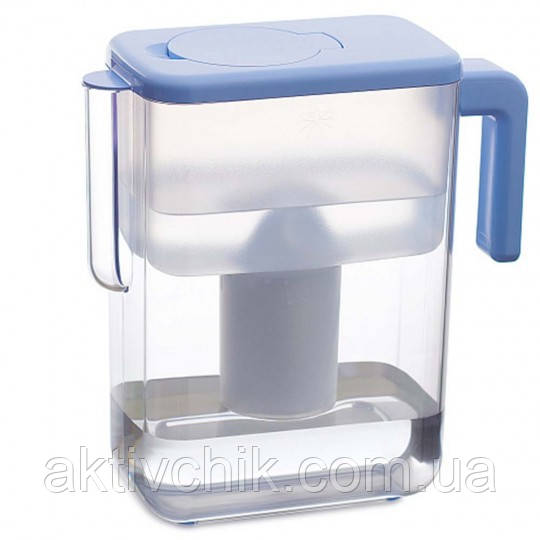 Фільтр-глечик Ecosoft Dewberry Slim блакитний, фото 1