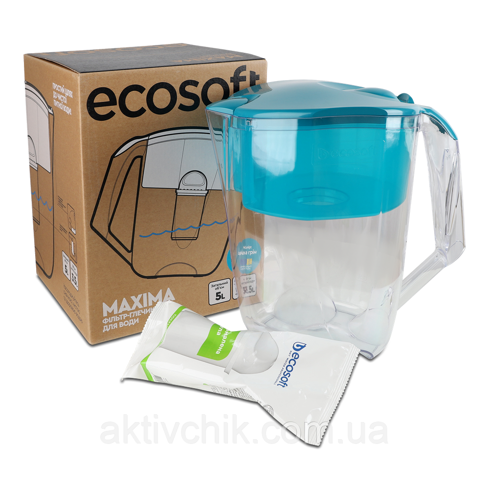 Фільтр-глечик НАША ВОДА Maxima Аква грін, фото 1