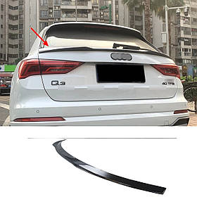 Спойлер Чорний глянець на AUDI Q3 83A 2018-2023 року