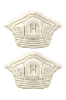 Накладки вставки у взуття від натирання п'ят білого кольору ААА 205606M