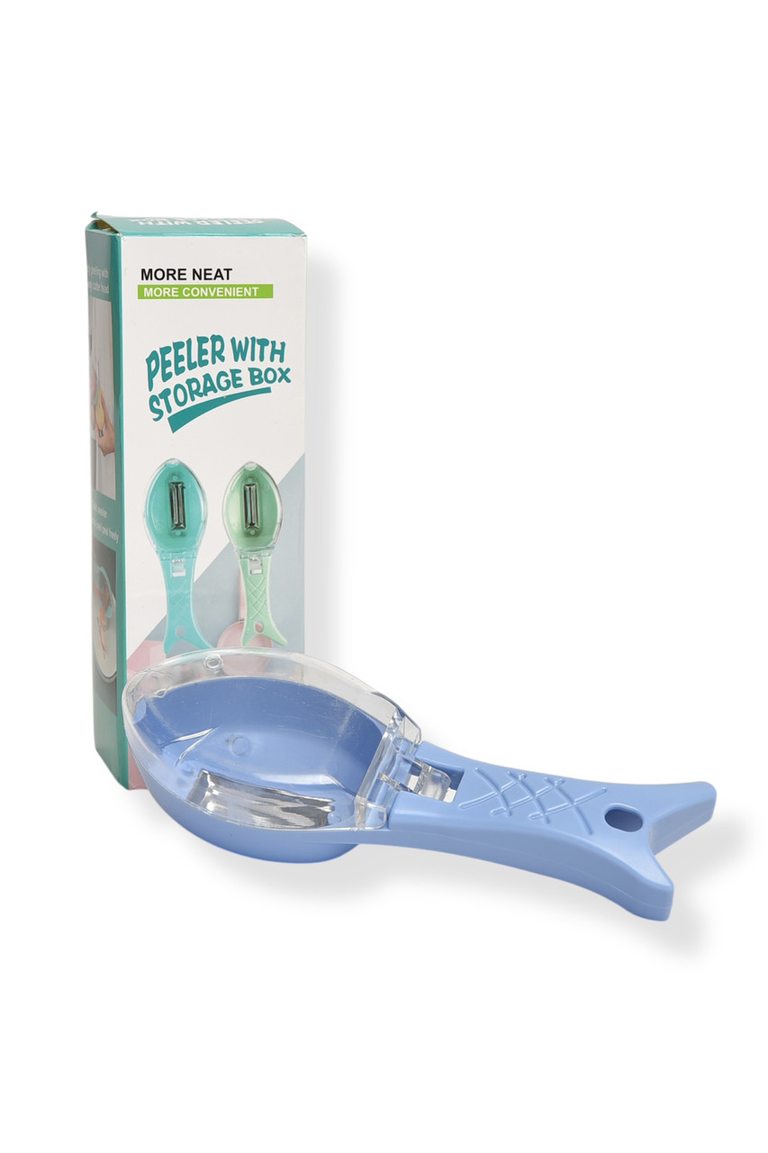 Скребок для очищення риби від луски з контейнером 205540M, фото 1