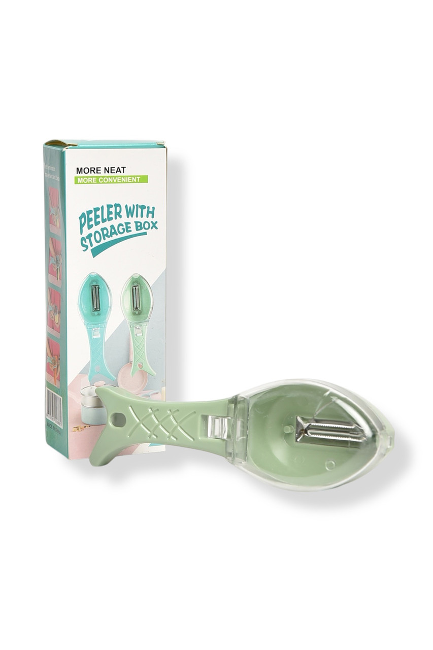 Скребок для очищення риби від луски з контейнером 205541M, фото 1