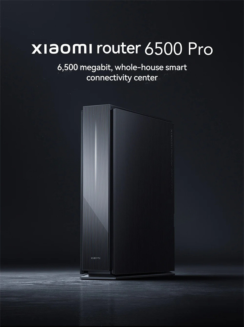 Xiaomi BE6500 Pro Wi-Fi 7 роутер, до 6500 Мбит/с, 4×2.5G LAN