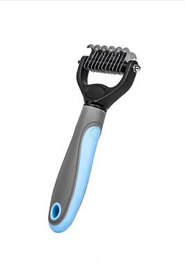 Двостороння щітка-колтуноріз для видалення вовни котів та собак 205522T Безкоштовна доставка