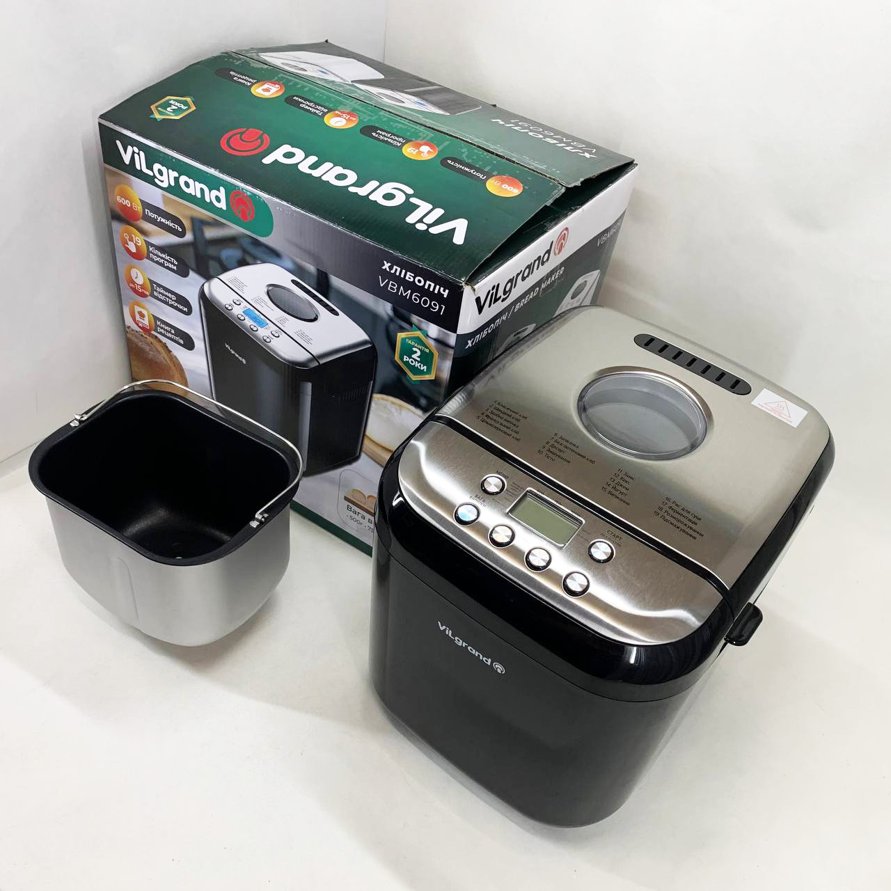 Електрична побутова хлібопічка, Хлібопічка для здоби побутова для дому GH-61, фото 1