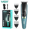 Класна машинка для стрижки волосся VGR, Професійний бездротовий тример, Електромашинка для волосся SK-62, фото 7