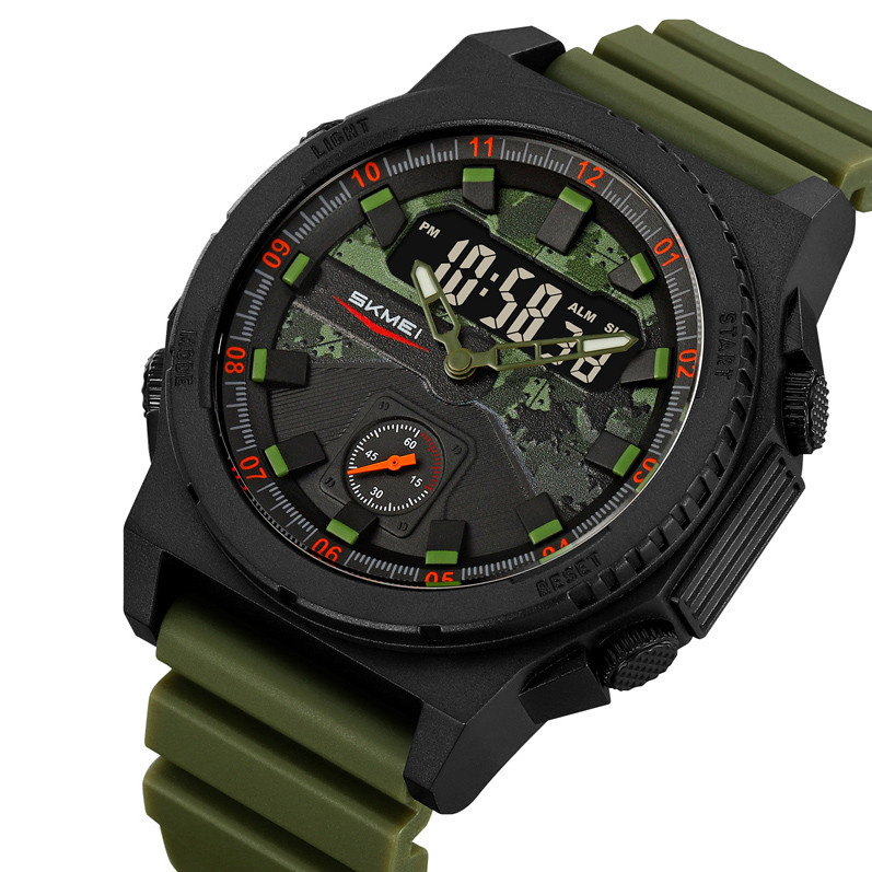 Електронні наручні годинники чоловічі тактичні SKMEI, Чоловічі армійські водостійкі тактичні годинники NF-22, фото 1