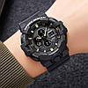 Годинники наручні електронні тактичні SKMEI 2117GD, Годинники Спецназ Захисні тактичні ND-27, фото 2