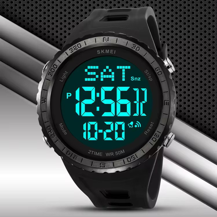 Годинники чоловічі для плавання, Стильні тактичні годинники для чоловіків Військові тактичні WX-75, фото 1