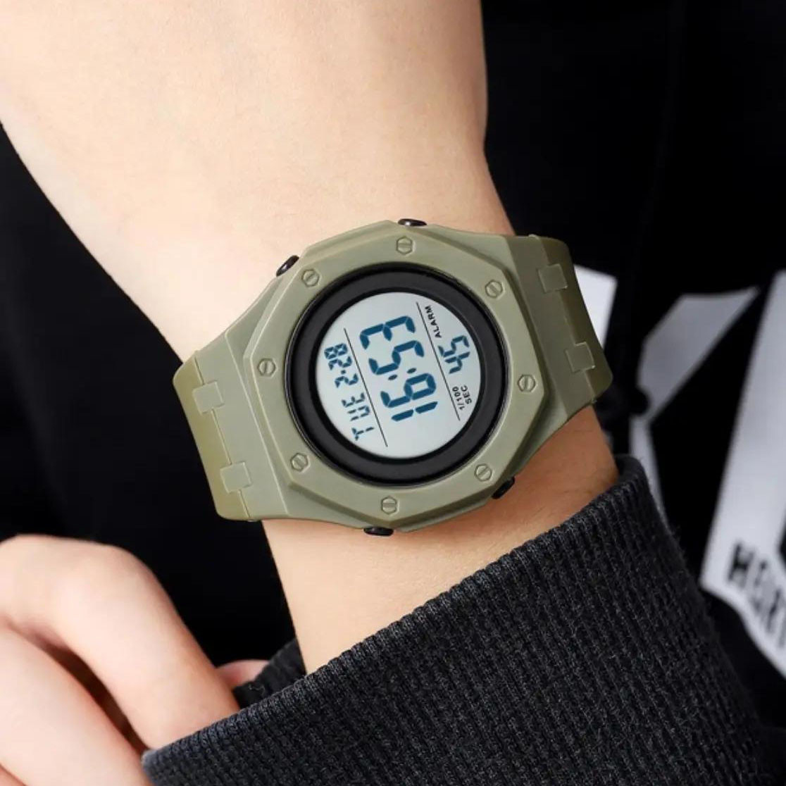 Спеціальні годинники для армії, Годинники військові з офіційною гарантією рибалки мисливця EF-81, фото 1