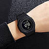 Спортивні чоловічі годинники зручні SKMEI 2048BKBK, Водонепроникні годинники для риболовлі OB-11, фото 4