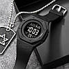 Спортивні чоловічі годинники зручні SKMEI 2048BKBK, Водонепроникні годинники для риболовлі OB-11, фото 2