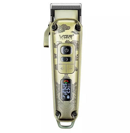 Машинка для стрижки VGR V-005, 8 насадок, Gold, фото 1