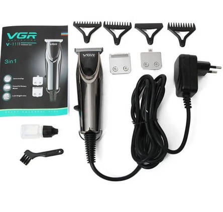 Набір для стрижки VGR V-111 Black, фото 2