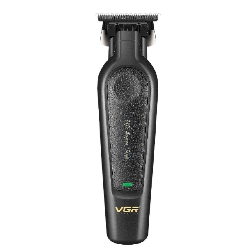 Машинка для стрижки (clipper) VGR V-197, 6 насадок, LED display, Silver