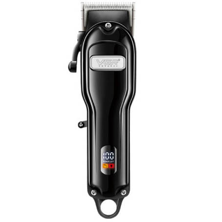 Машинка для стрижки (clipper) VGR V-251, 4 насадки, 2000 mAh, LED display, Black, фото 1