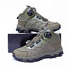 Тактические ботинки ESDY на автошнуровке Olive