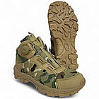 Тактические ботинки ESDY на автошнуровке Multicam