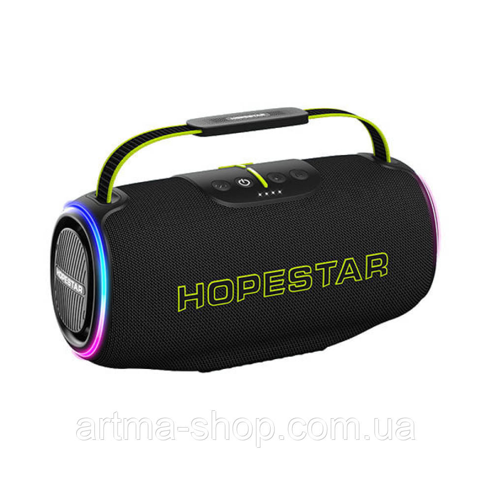 Портативна Bluetooth колонка Hopestar H88 RGB Потужність 70Вт, 8800mAh, 32,2х13,4х16,0 см, чорна