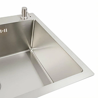 Мойка для кухни пищевая Мойка для кухни VALESO Handmade Кухонная мойка из нержавеющей стали прямоугольная вместимая (Прямоугольные