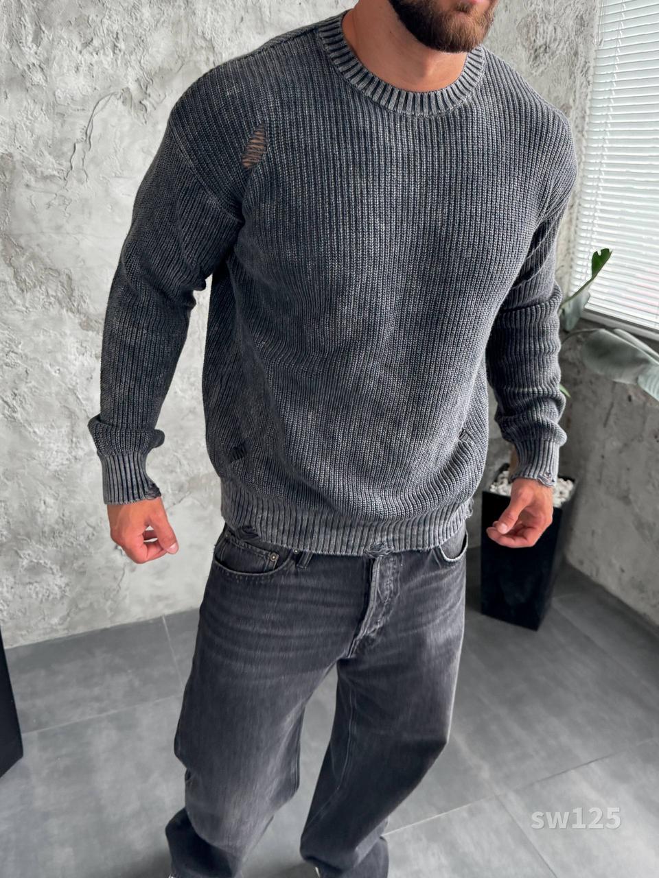 Светр чоловічий вільного крою Туреччина, фото 1