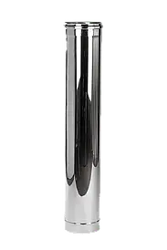 Труба 1 м нержавіюча 0,8мм 110 мм 304