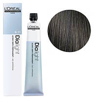 Кислотна гель-фарба без аміаку для волосся L'Oreal Professionnel Dia Light 6.11 50 мл