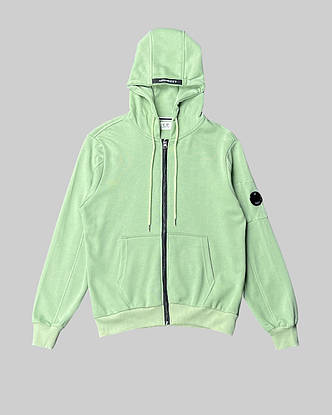 Худи No Brand Fleece Zipper Hoodie Light Green XL, фото 1