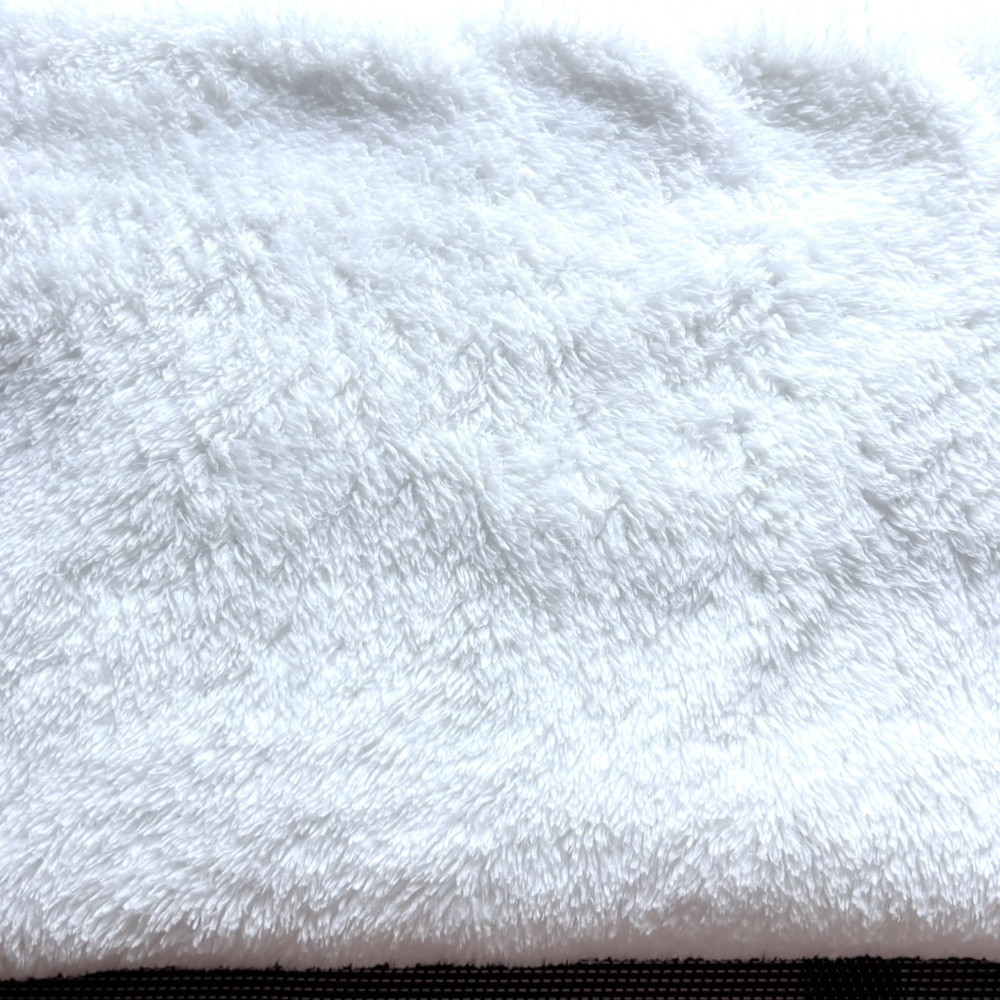 Велсофт трикотажний теплий білий колір, фото 1