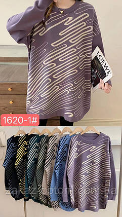 Светр-туніка жіночий оптом (56-58) Китай 1620-140624, фото 1