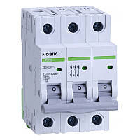 Автоматичний вимикач Ex9BS 4,5kA хар-ка B 6A 3 полюси (102075), NOARK
