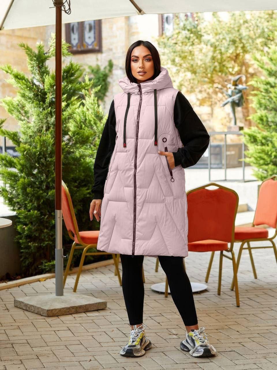 Жилетка для пишних дам "Плащовка", фото 1