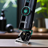 Машинка для стрижки волосся з насадками та зарядною базою VGR V-671, фото 5