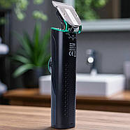 Машинка для стрижки волосся з насадками та зарядною базою VGR V-671, фото 3