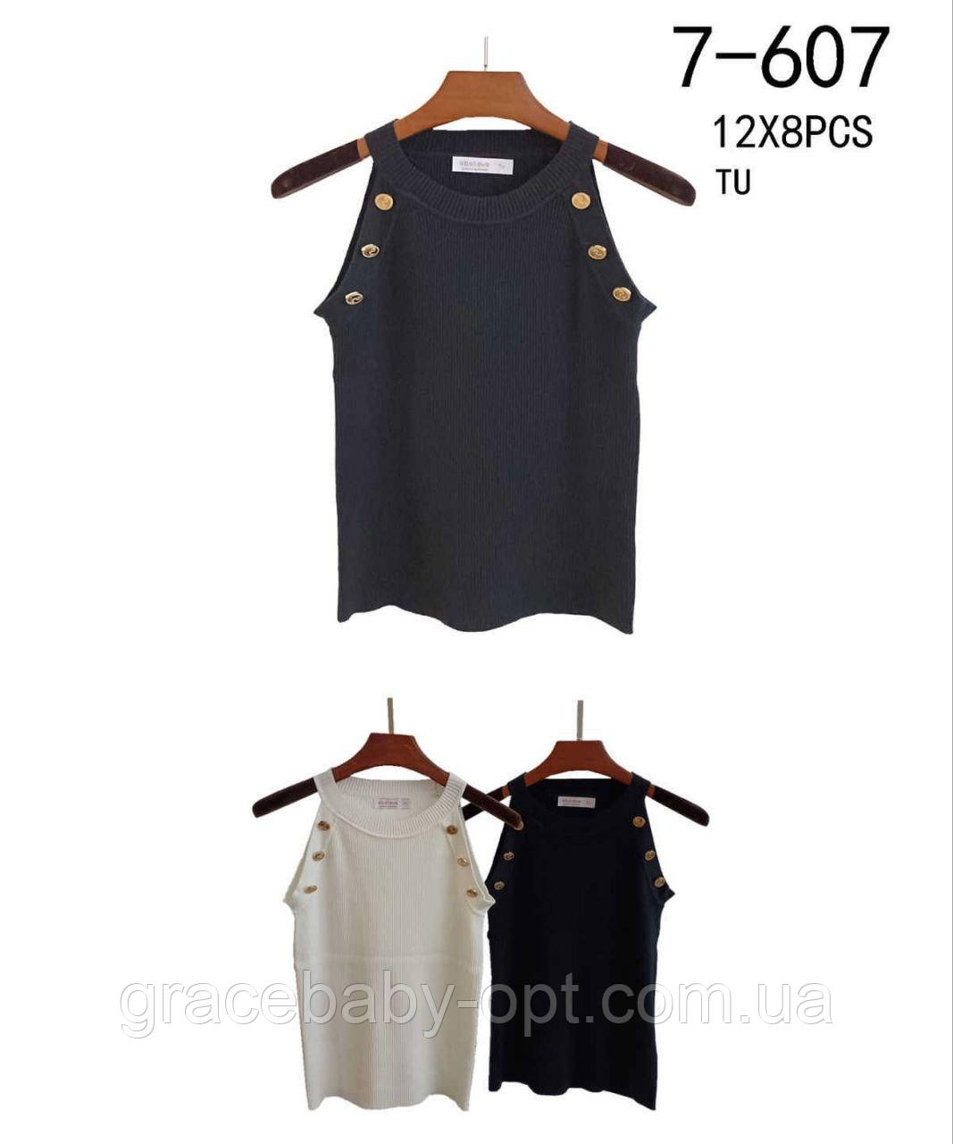 Футболка жіноча оптом, № Si-7-607, фото 1