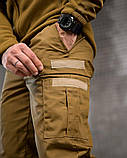 Тактичний костюм FENIX койот флісовка + штани ріпстоп ПП7944 ТМ, фото 7