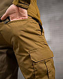 Тактичний костюм FENIX койот флісовка + штани ріпстоп ПП7944 ТМ, фото 8