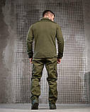 Тактичний костюм FENIX олива флісовка та штани ріп-стоп ПП7945 ТМ, фото 3