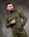 Тактичний костюм FENIX олива флісовка та штани ріп-стоп ПП7945 ТМ, фото 4