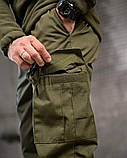 Тактичний костюм FENIX олива флісовка та штани ріп-стоп ПП7945 ТМ, фото 6